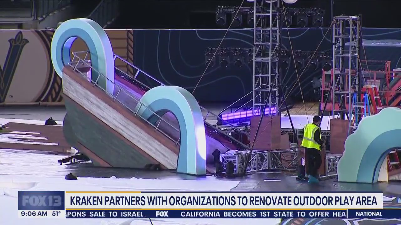 Kraken partners with organizations to renovate outdoor play area