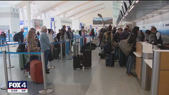 Airports fully staffed for busy Thanksgiving travel week