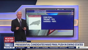 Polls show dead heat between Harris, Trump in US swing states