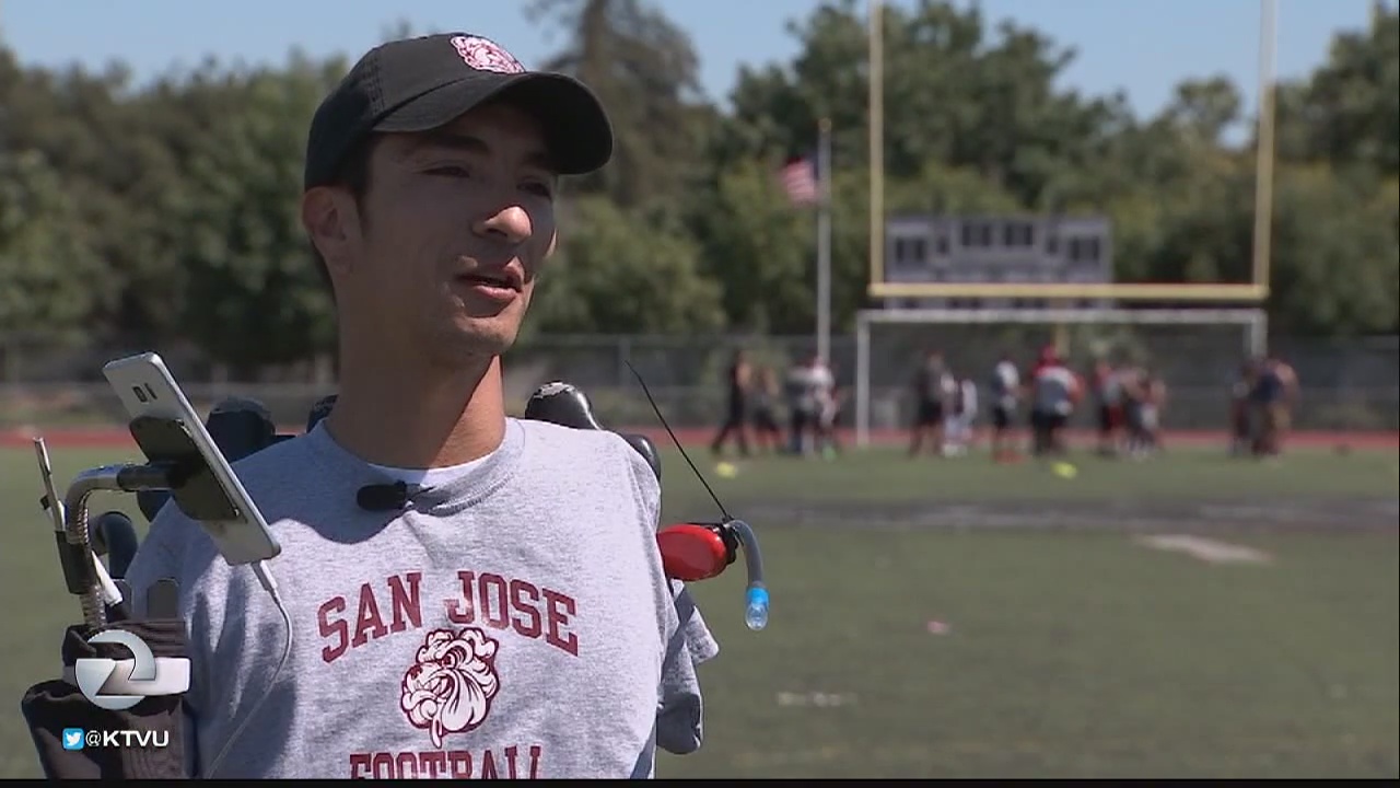 San Jose football coach knows no limits, inspires kids