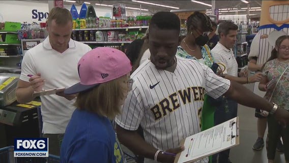 Brewers help with back-to-school shopping
