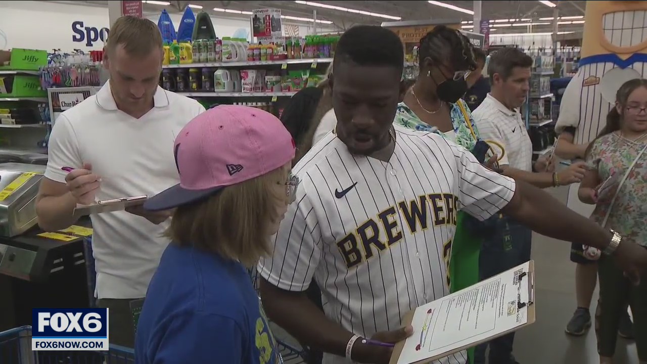 Brewers help with back-to-school shopping