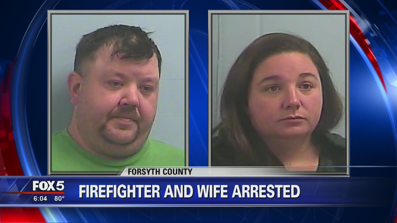 Firefighter, wife arrested | FOX 5 Atlanta