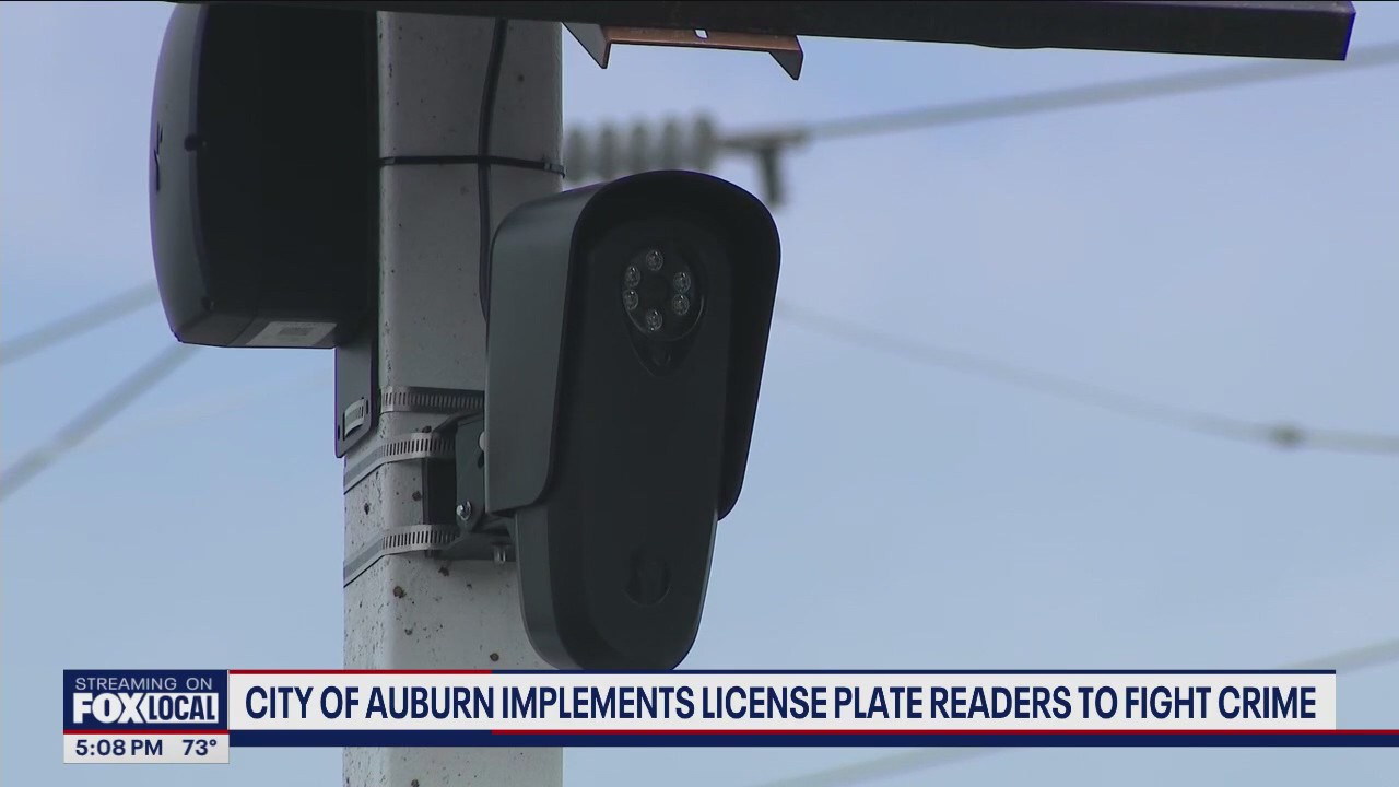 City of Auburn implements license plate readers to fight crime