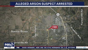 Alleged Santa Rosa arson suspect arrested