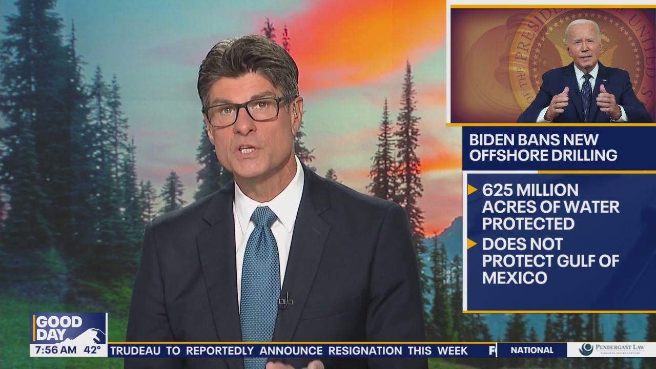 Joe Biden bans new offshore drilling