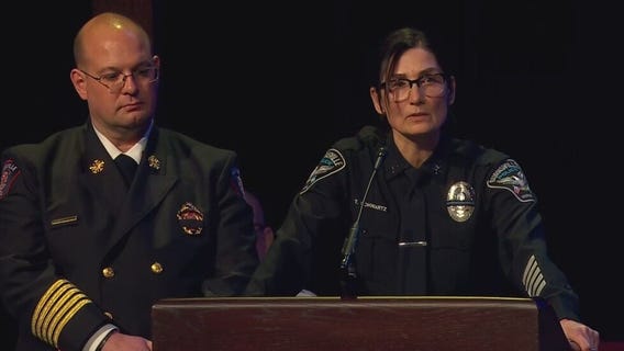 Burnsville memorial service: Chiefs Schwartz and Jungmann