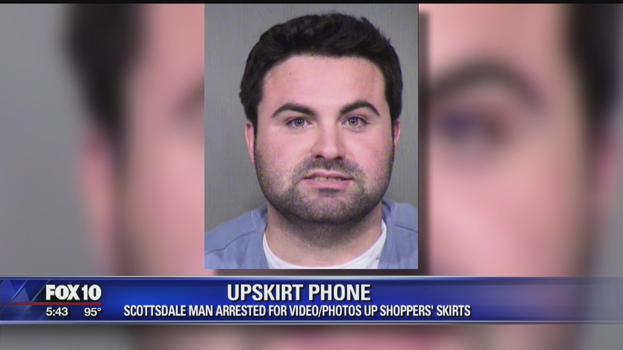 Scottsdale Police arrest man accused of taking photos up skirts of women in stores