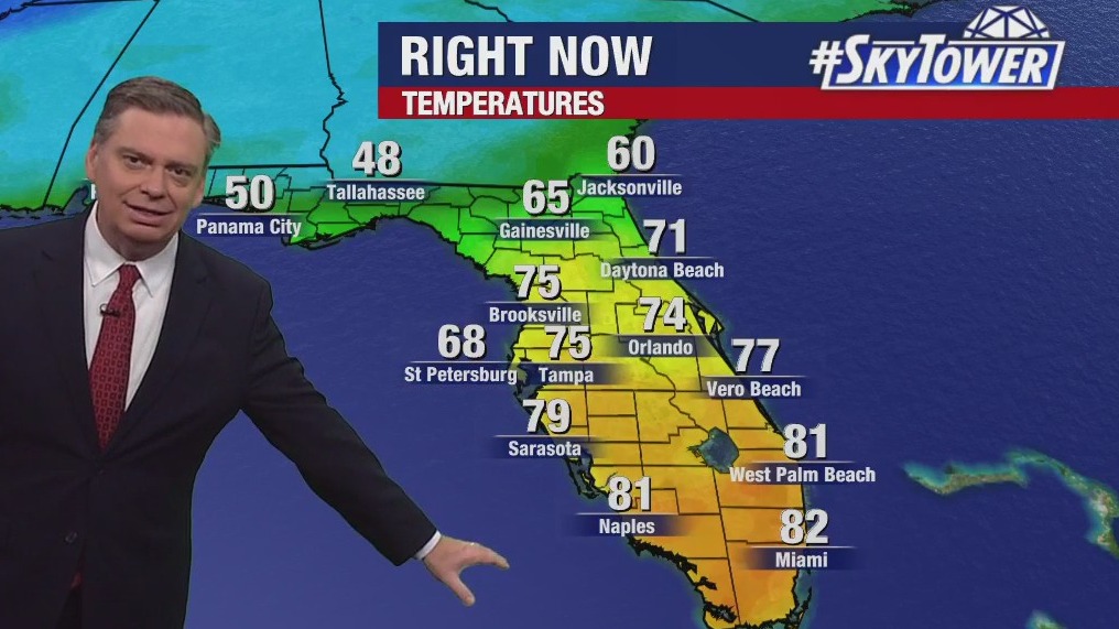 Tampa weather | Thursday afternoon forecast