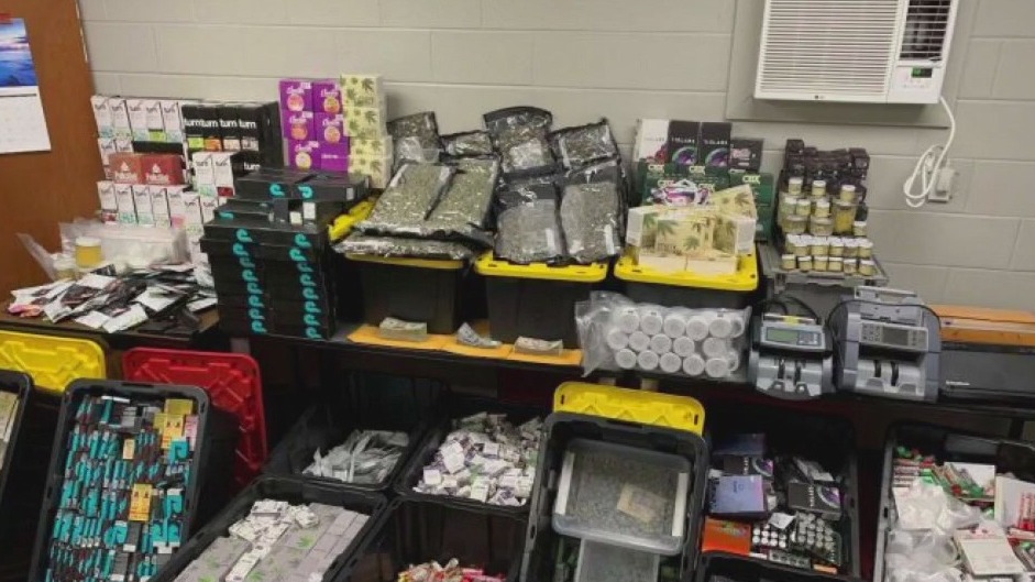 Massive drug bust at the Domain