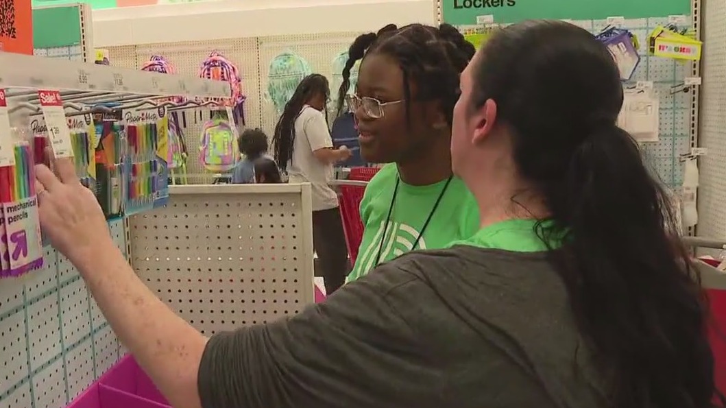 Big Brothers Big Sisters helping with back-to-school