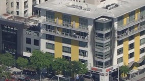 Shooting suspect barricaded inside West Hollywood apartments