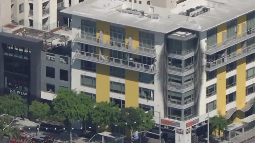 Shooting suspect barricaded inside West Hollywood apartments