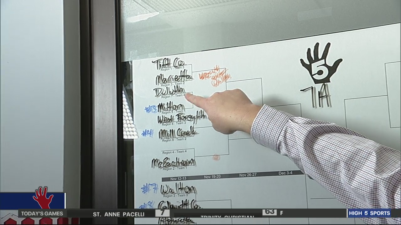 High 5 - Week one 7A brackets