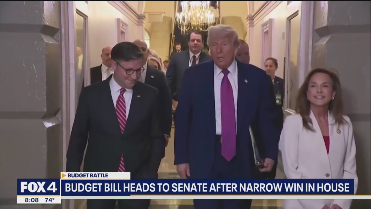 'Big beautiful bill' heads to Senate after win in House