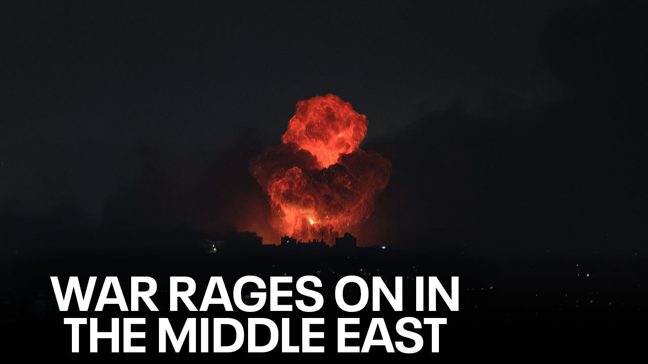 Israel-Hamas war: Latest footage