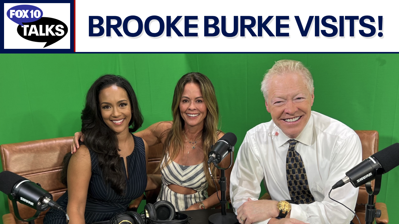 Brooke Burke visits FOX 10 Talks