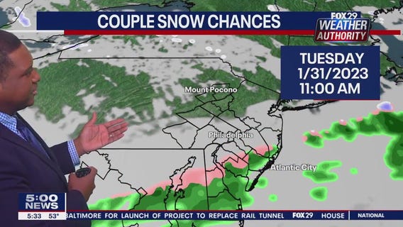 Weather Authority: Monday, 5 p.m. update