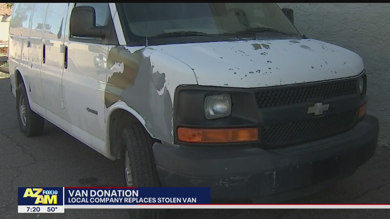 Community Cares: Local company replaces Valley non-profit's stolen van