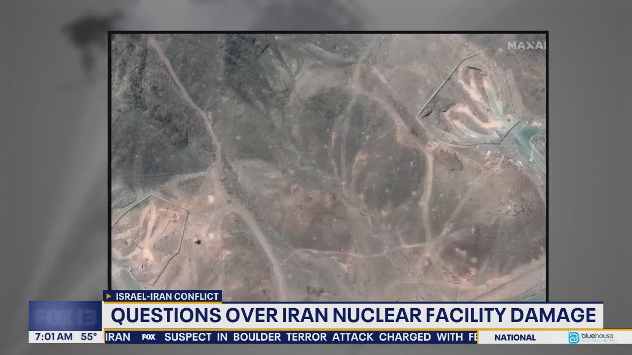 Questions over Iran nuclear facility damage