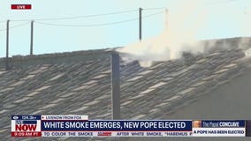 White smoke emerges; new pope selected