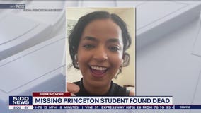 Body of missing Princeton University student found, officials say