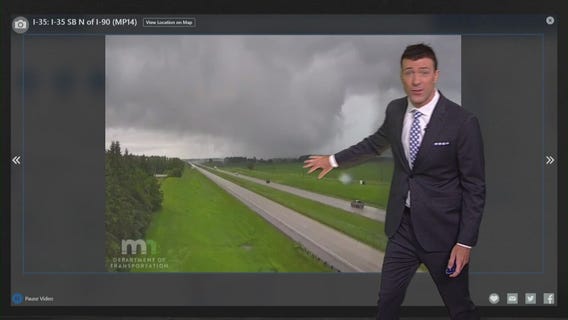 Possible tornado near Albert Lea on Thursday
