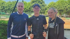 Teen tennis star advances at French Open Juniors