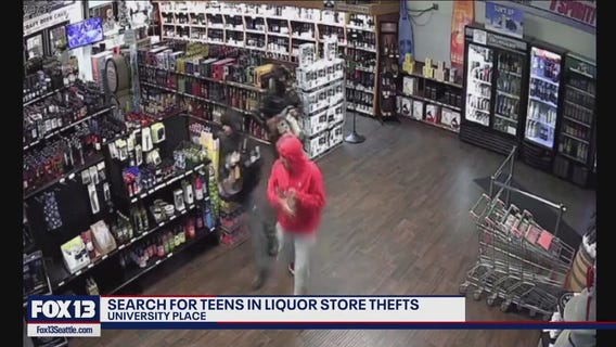 Teen thieves target Tacoma liquor store