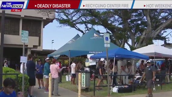 Resources, recovery efforts in Maui wildfires