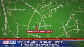 3 exposed to unknown substance at Maryland state senator's office in Largo, fire official says