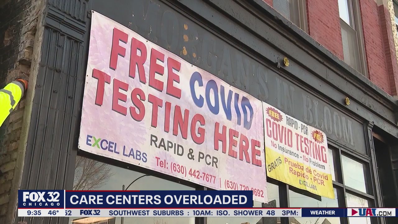 COVID-19 causes overloaded care centers across the area