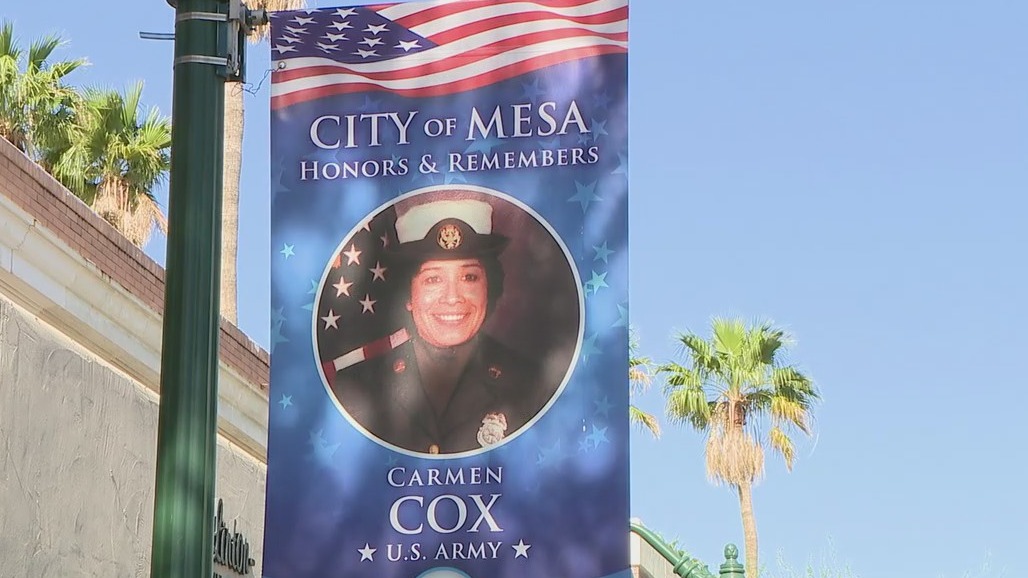 Mesa honors its hometown heroes with new banners around the city