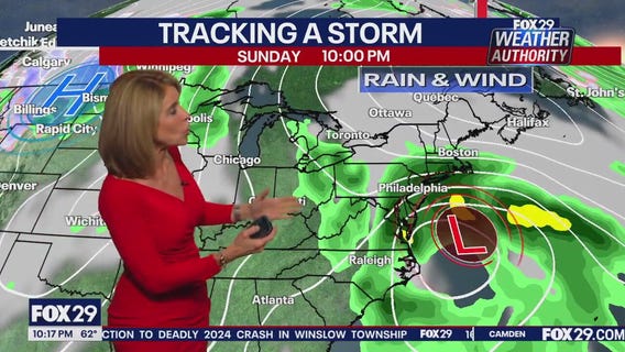 Weather Authority Wednesday 10 p.m. forecast: Tracking a storm