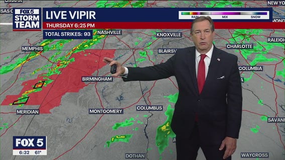 Thurday evening weather forecast