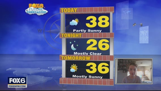 Future Forecaster: Blake helps with the weather