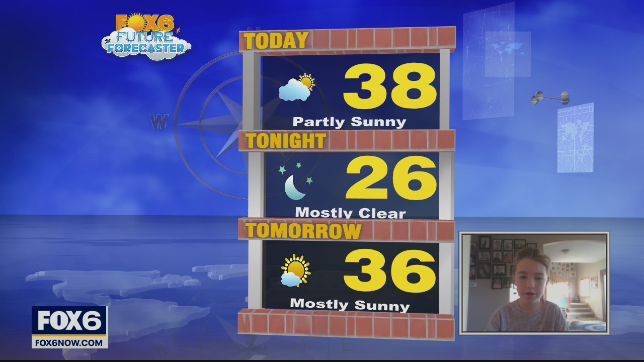 Future Forecaster: Blake helps with the weather