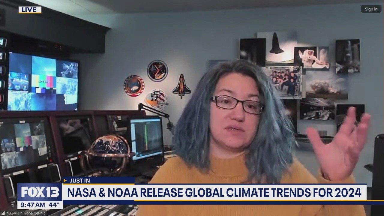 NASA, NOAA release global climate trends for 2024