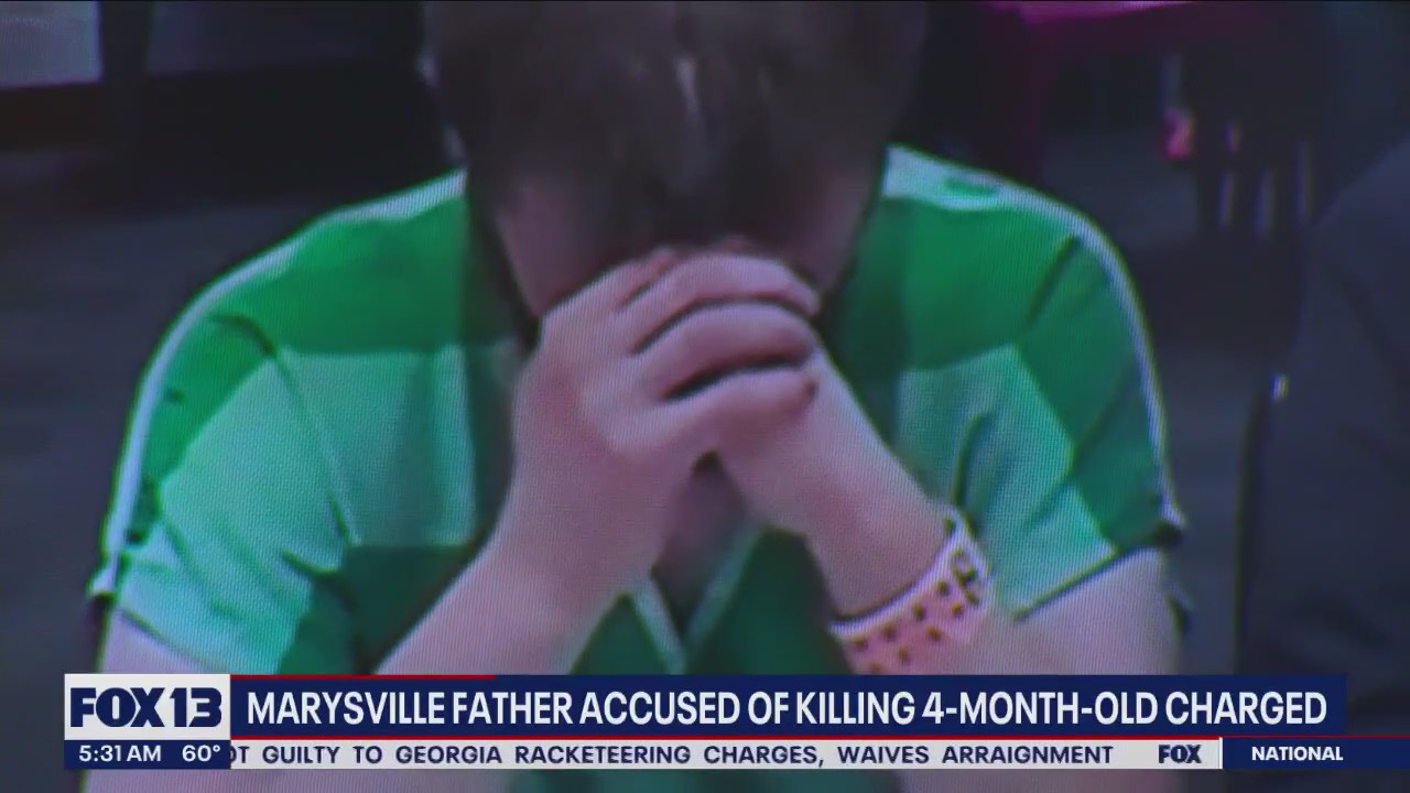Father accused of killing child charged