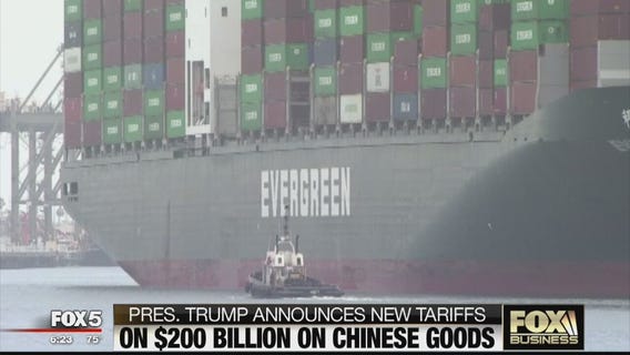 President Trump announces new tariffs on $200B of Chinese goods