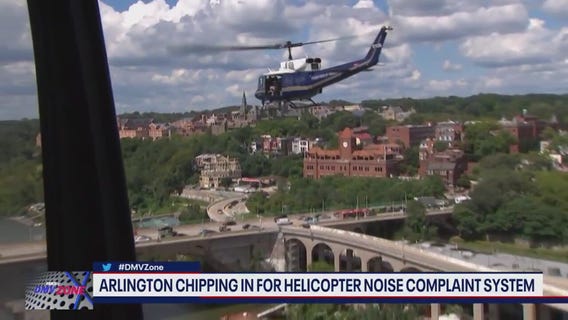 Arlington chipping in for helicopter noise complaint system