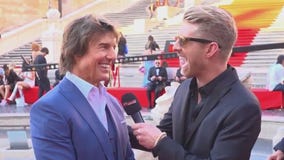 Tom Cruise talks 'Mission: Impossible' at world premiere
