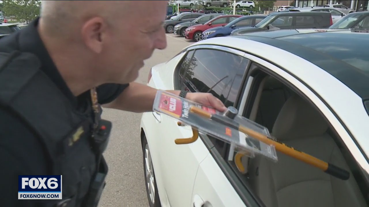Wauwatosa free steering wheel locks distributed