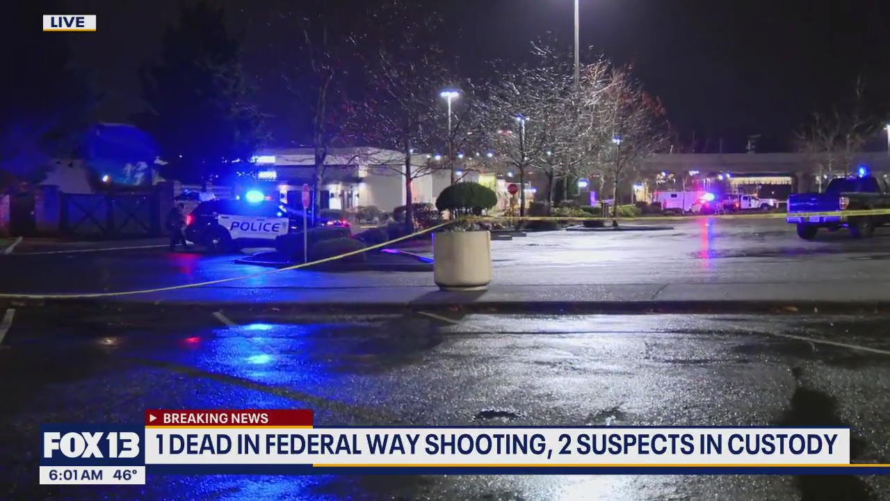 1 dead after shooting in Federal Way, WA, 2 suspects in custody | FOX ...