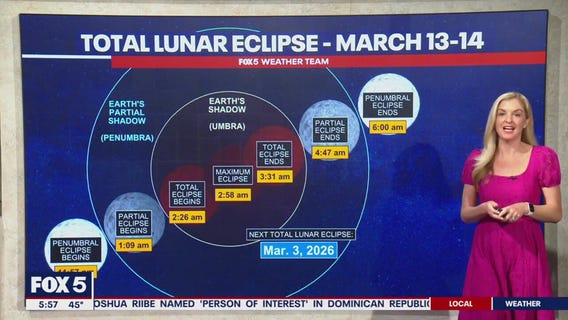 What time is the lunar eclipse? Will I be able to see it in DMV?