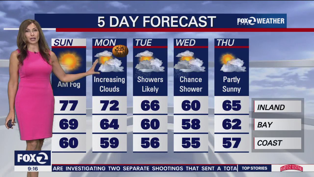 Weekend forecast: cloudy conditions return, rain could be on the way