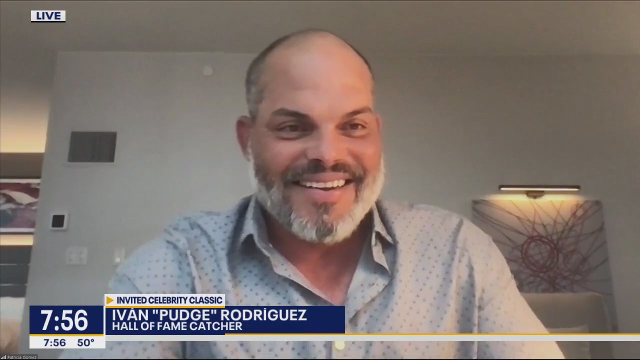 Pudge Rodriquez chats about the Texas Rangers, Invited Celebrity Classic