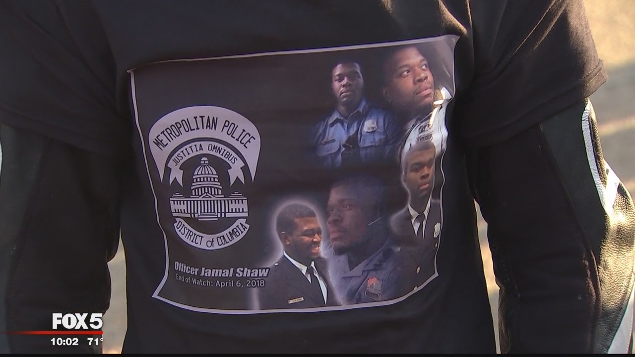 Emotional vigil held for DC police officer killed in Prince George?s County motorcycle crash