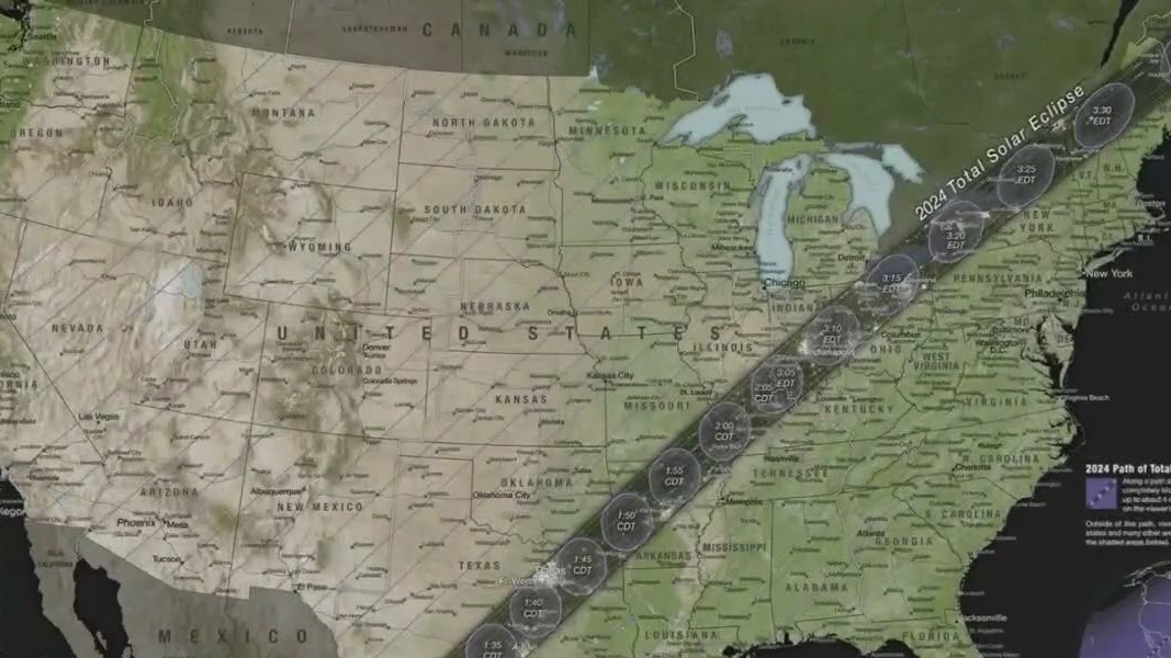 Solar eclipse coming to Texas