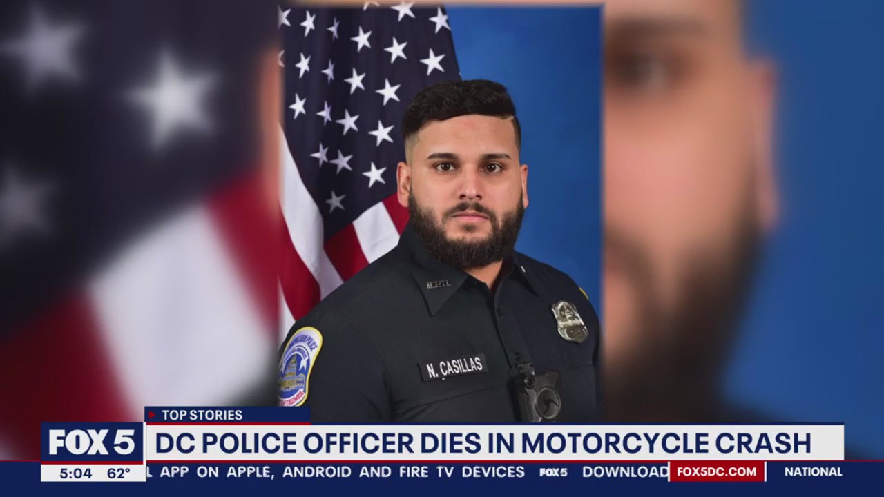 DC police officer killed in crash | FOX 5 DC